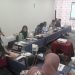 Fasha saat media gathering bersama wartawan Pasar Modal Jambi. (Foto : Rolan - sinarjambi.com)