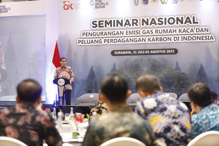 OJK Dukung Pengurangan Emisi Gas Rumah Kaca dan Siapkan Penyelenggaraan Bursa Karbon. (Foto : ist)