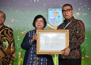 Fasha Bawa Kota Jambi Raih Penghargaan Nirwasita Tantra. (Foto : ist)