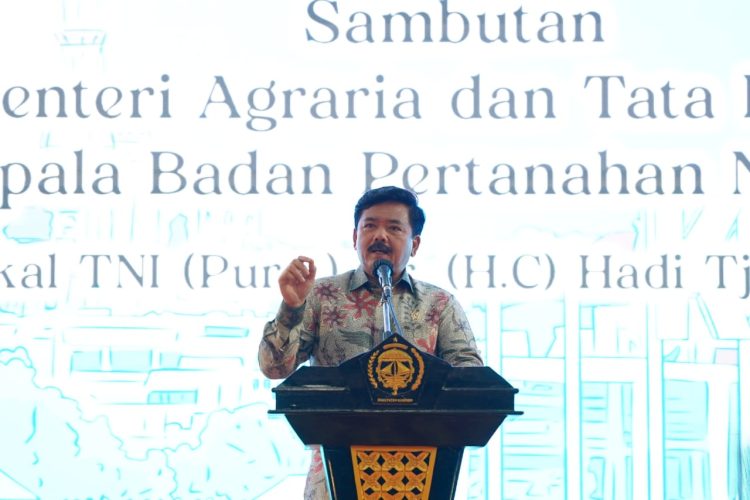 Menteri ATR/Kepala BPN RI Hadi Tjahjanto. (Foto : ist)