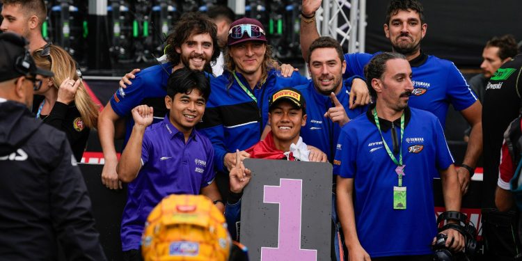 Aldi Satya Juara 1 WorldSSP300 Ceko. (Foto : ist)