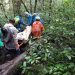 Seorang Pendaki Gunung Kerinci yang Cidera Kaki Berhasil Dievakuasi. (Foto : ist)