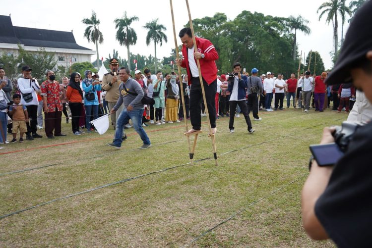 Pemprov Jambi Gelar Berbagai Lomba Tradisional. (Foto : ist)