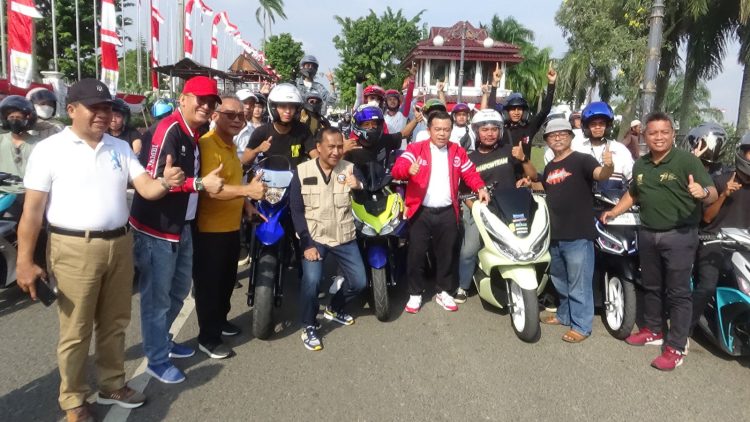 Gubernur Al Haris Lepas Peserta Sunday Morning RID. (Foto : ist)