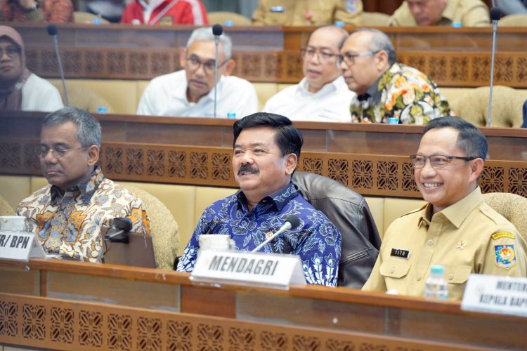 Menteri ATR/Kepala BPN Hadiri Penyerahan RUU IKN. (Foto : ist)