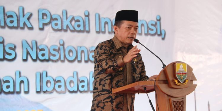 Gubernur Al Haris laporkan kondisi Pertanahan di provinsi Jambi kepada Menteri ATR/Kepala BPN RI. (Foto : ist)