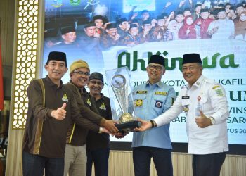 Kota Jambi Sukses Pertahankan Juara Umum MTQ Provinsi Jambi. (Foto : ist)