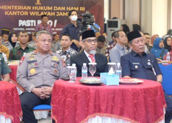 Wakapolda Hadiri Pelepasan Purna Bhakti Kakanwil Kemenkumham Jambi. (Foto : ist)