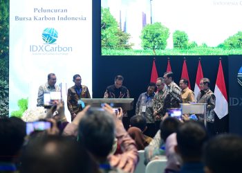 Presiden Resmikan Bursa Karbon Indonesia. (Foto : Setneg RI)