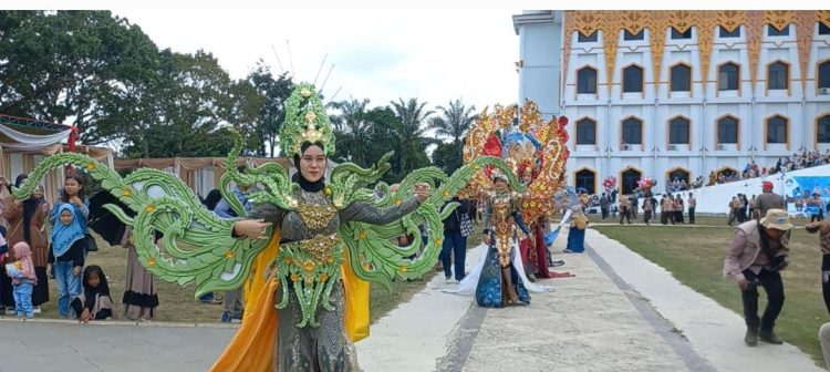 Festival Pekan Kebudayaan Daerah Merangin Berlangsung Meriah. (Foto : ist)