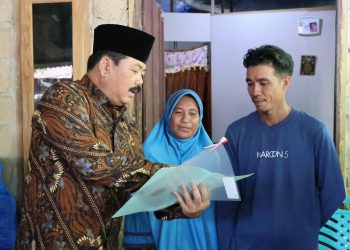 Menteri ATR/Kepala BPN Kawal Pelaksanaan PTSL di Kendari. (Foto : ist)