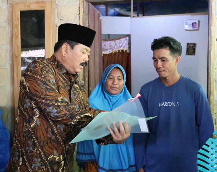 Menteri ATR/Kepala BPN Kawal Pelaksanaan PTSL di Kendari. (Foto : ist)