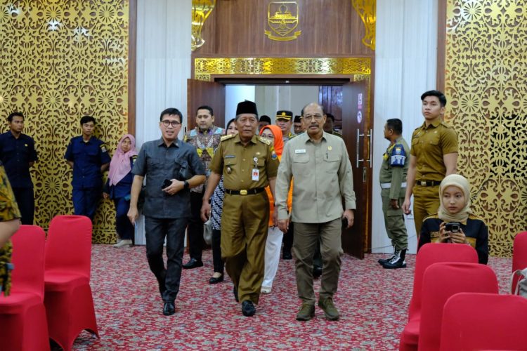 Wagub Sani Terima Kunker Anggota DPD RI. (Foto : ist)