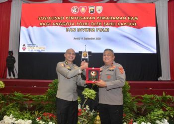 Polda Jambi Gelar Sosialisasi Penyegaran HAM dan Ceramah Anti Radikal. (Foto : ist)