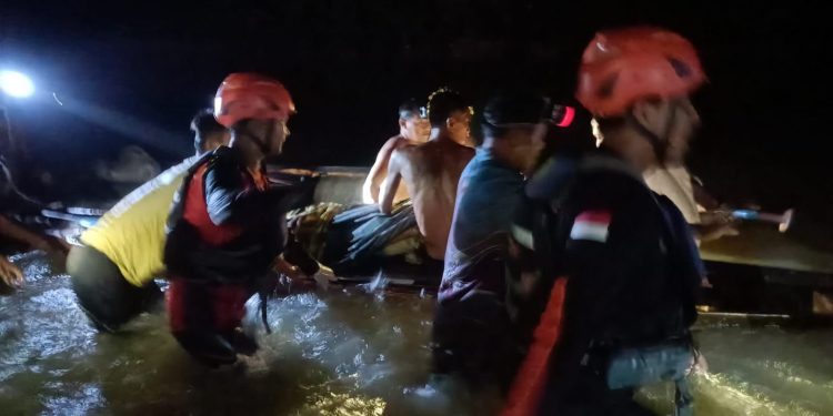 Bocah Laki-laki Tenggelam di Sungai Batang Tebo Ditemukan Meninggal. (Foto : ist)