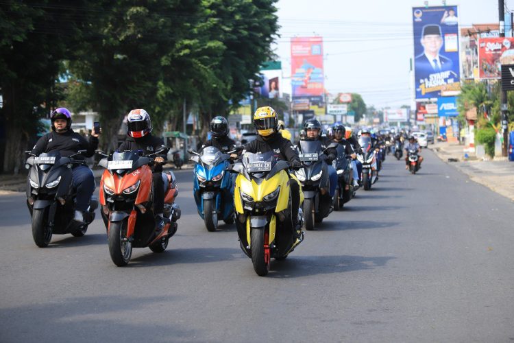 Yamaha Gelar Sunmori Bersama Komunitas Maxi Jambi. (Foto : ist)