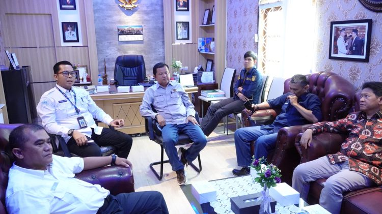 KI Jambi Visitasi Keterbukaan Informasi Publik di Kota Jambi. (Foto : ist)