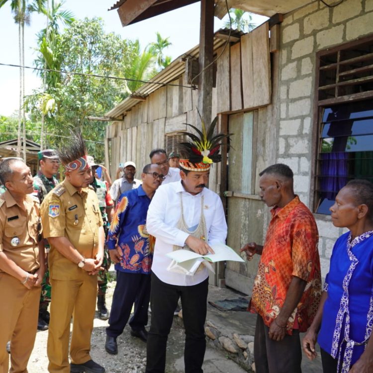 Program PTSL Mengakselerasi Pendaftaran Tanah hingga Ujung Timur Indonesia. (Foto : ist)