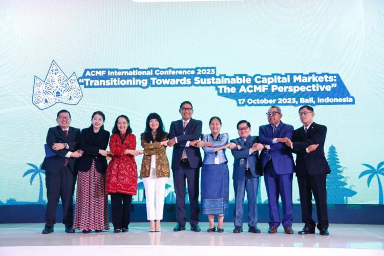 OJK Gelar ACMF International Conference 2023 Wujud Dukungan Pada Pasar Modal Berkelanjutan ASEAN. (Foto : ist)