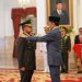 Dilantik Presiden, Jenderal TNI Agus Subiyanto Resmi Jabat KSAD. (Foto : ist)