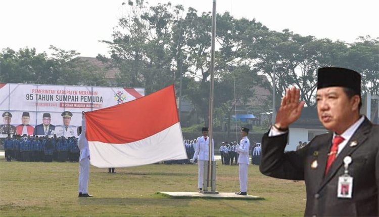 Upacara hari Sumpah Pemuda ke-95. (Foto : ist)