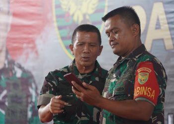 Pangdam II/Sriwijaya Beri Pengarahan di Korem Gapu. (Foto : ist)