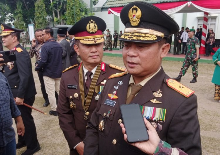 Danrem Gapu Brigjen TNI Supriono. (Foto : Rolan - sinarjambi.com)