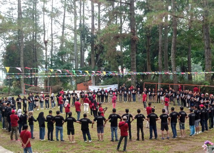 Seru-seruan Hari Kedua Media Gathering FJM Jambi-Sumsel di Puncak Bogor. (Foto : Rolan - sinarjambi.com)