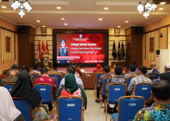 Dirjen PP Harap Kunkernya Bawa Perubahan Signifikan Bidang Hukum Kanwil Kemenkumham Jambi. (Foto : RAW)
