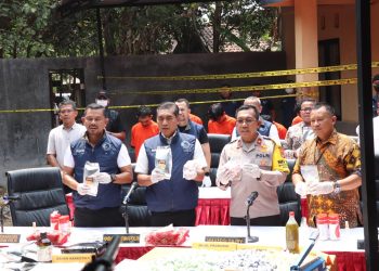 Bareskrim Bongkar Peredaran Gelap Narkoba Modus Keripik Pisang. (Foto : ist)