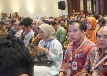 Pj Bupati Merangin Ikuti Rakornas Pengadaan 2023. (Foto : ist)