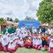 Murid SDN 215/VI Tambang Nibung. (Foto : Yendri - sinarjambi.com)