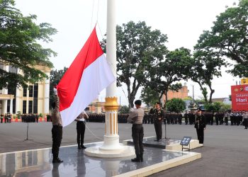 Polda Jambi Peringati Hari Pahlawan. (Foto : ist)