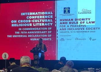 Menkumham Tekankan Pentingnya Literasi Keagamaan Lintas Budaya. (Foto : ist)