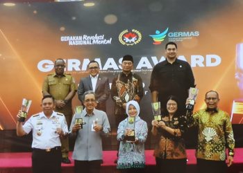 Kemenkumham Terbaik Kedua Germas Award Tahun 2023. (Foto : ist)