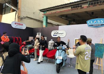 Skutik Classy Yamaha Semakin Lekat Dengan Gaya Hidup Anak Muda. (Foto : ist)