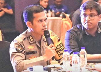 Wirmanto saat jadi Nara sumber diskusi. (Foto : ist)