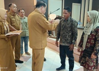 PJ Bupati Merangin Buka Pelatihan Pamandu Wisata Alam. (Foto : Yendri - sinarjambi.com)