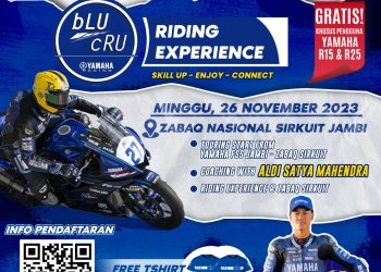 Ikuti Blu Cru Riding Experience Khusus Pengguna Yamaha R15 & R25 di Jambi. (Foto : ist)