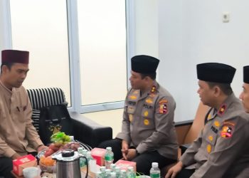 Terima Kaops NCS Polri, UAS Serukan Masyarakat Jaga Ketertiban Jelang Pemilu. (Foto : ist)