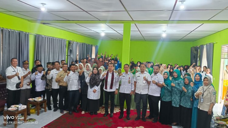 Penyuluhan Narkoba di SMKN 5 Merangin, Mukti Sebut Lebih Baik Mencegah. (Foto : Yendri - sinrjambi.com)