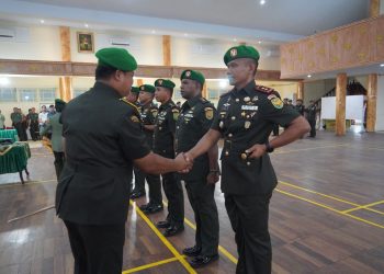 Letkol Inf Suyono Resmi Jabat Dandim 0420/Sarko. (Foto : ist)