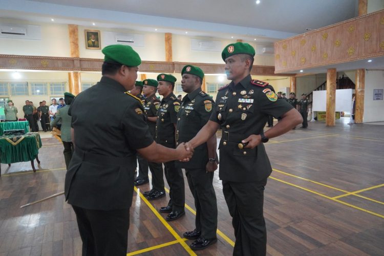 Letkol Inf Suyono Resmi Jabat Dandim 0420/Sarko. (Foto : ist)