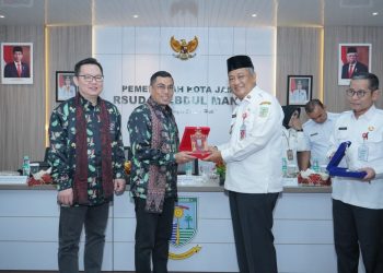 Pj Wali Kota Dukung Penuh Akreditasi Dua RSUD di Kota Jambi. (Foto : ist)