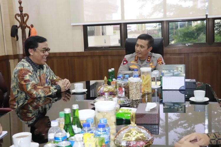 Kapolda Jambi Dukung Penyaluran Pupuk Bersubsidi untuk Ketahanan Pangan. (Foto : ist)