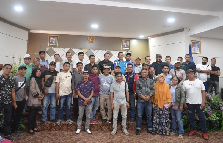 Mukti Said Coffee Morning Bersama Wartawan Liputan Merangin. (Foto : ist)