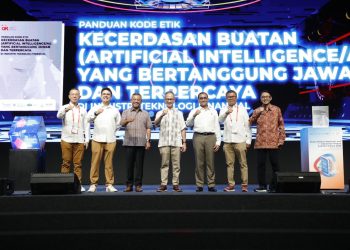 OJK Bersama Asosiasi Fintech Luncurkan Panduan Kode Etik Kecerdasan Buatan di Industri Teknologi Finansial. (Foto : ist)