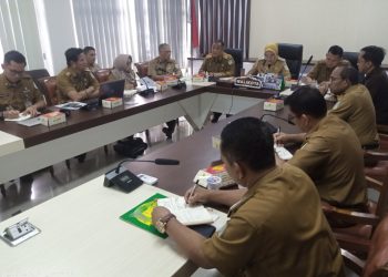 Pj Walikota Jambi Minta Inflasi Terus Dijaga. (Foto : Rolan - sinarjambi.com)