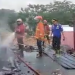 Diduga Lupa Cabut Kipas Angin, 1 Rumah di Mayang Terbakar. (Foto : ist)