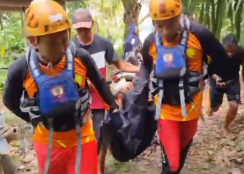 Bocah Warga Terusan Tenggelam di Sungai Batanghari Ditemukan Meninggal. (Foto : ist)